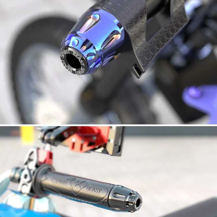 Spiritul animal motocicleta pus modificat accesorii mâner universal plug motor ghidon echilibru bloc Motocross anti-toamna bloc