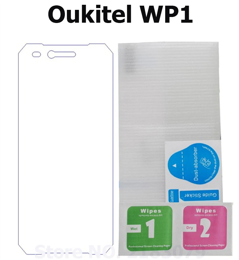 2 BUC Oukitel WP1 Sticlă Călită Pentru Oukitel WP1 Ecran Protector Explozie-dovada LCD Film Pentru Oukitel WP1 IP68 5.5