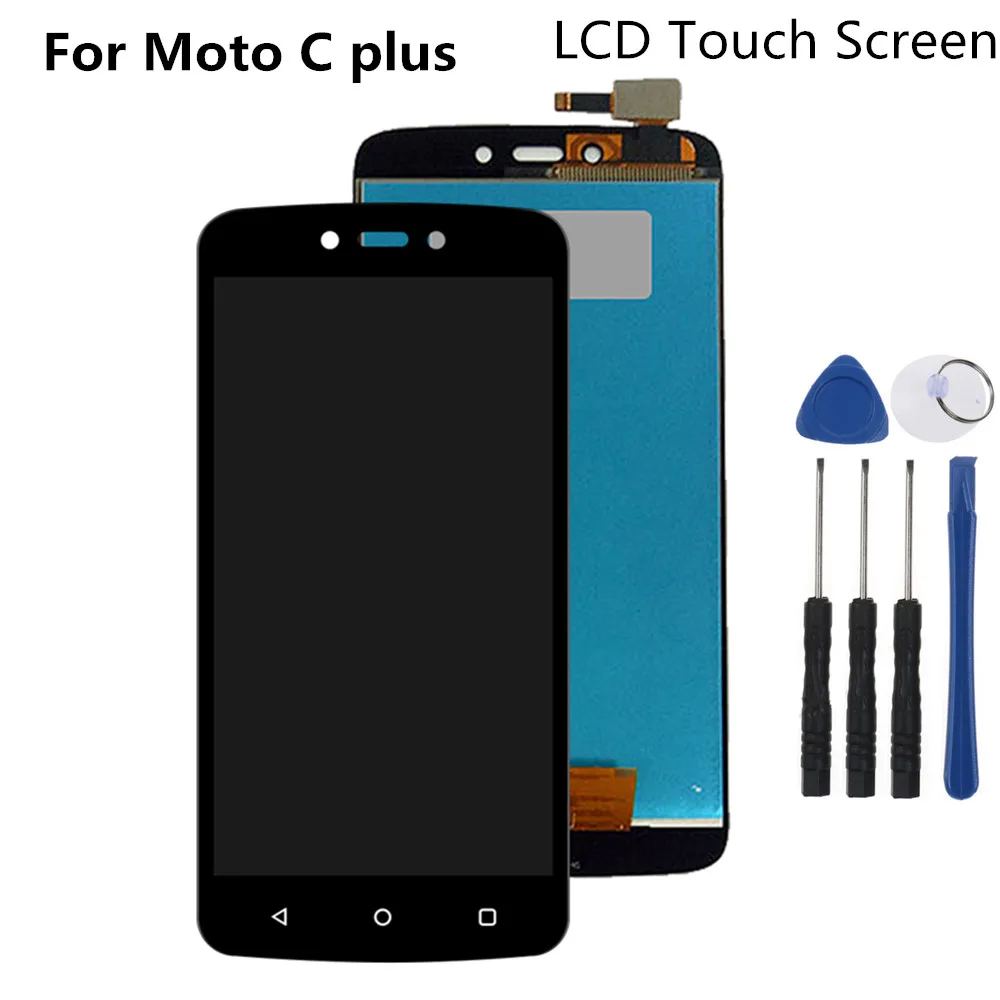 Display Pentru Motorola Moto C Plus Ecran LCD Tactil Digitizer Pentru Montaj moto XT1721 XT1722 XT1723 XT1724 XT1725 LCD