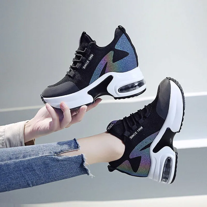 Noul Sport pentru femei Pantofi de Piele de Înaltă Calitate Aer Amortizare Pantofi Casual non-alunecare Pantofi pentru femei