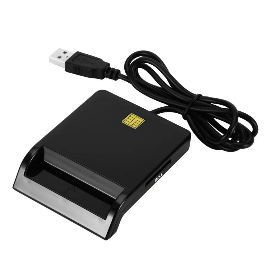Grwibeou USB SIM Smart Card Reader Pentru Carduri Bancare IC/ID EMV SD MMC TF Cardreaders USB CCID ISO 7816 pentru Windows 7 8 10 sistem de OPERARE Linux