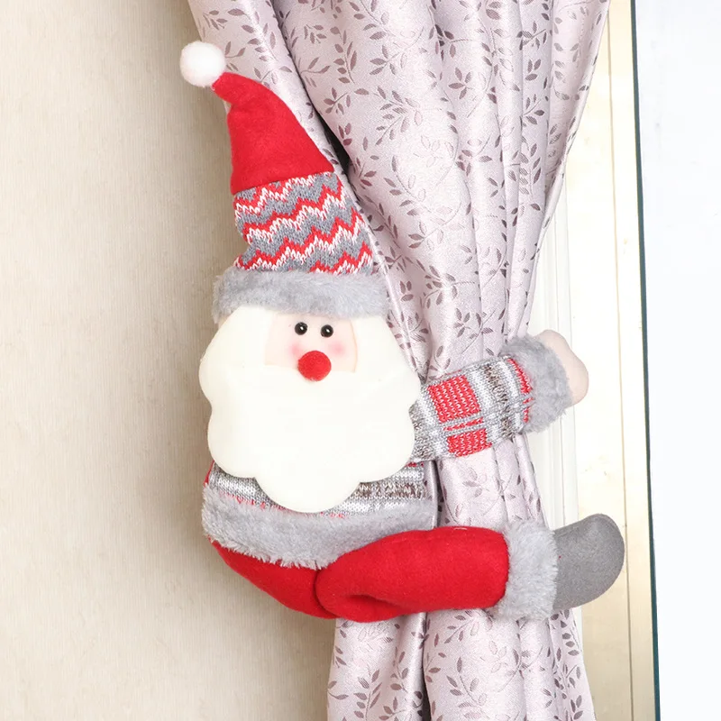Ornamente de crăciun Creative Cortina Catarama pentru Decorarea Fereastră Casa lui Moș Crăciun Păpușă de Desene animate de Crăciun Consumabile Hotel
