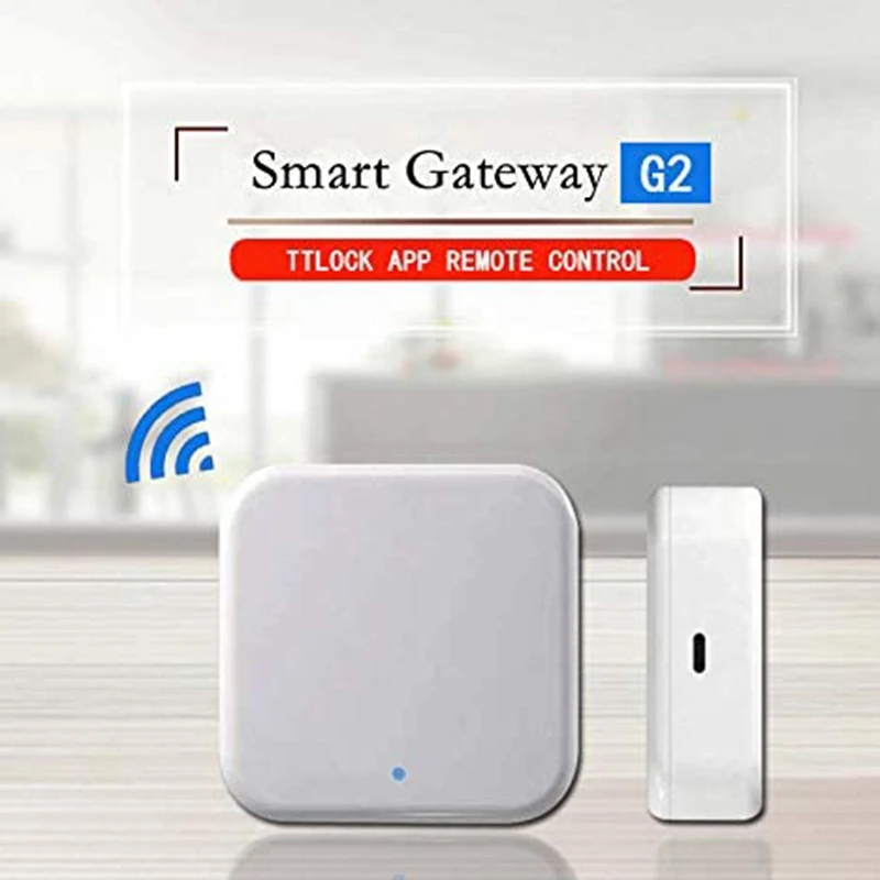 Noul Bluetooth Wifi Poarta Amprenta Parola Inteligent Electronic De Blocare A Ușii De Acasă Pod Ttlock Aplicație De Control Gateway Hub