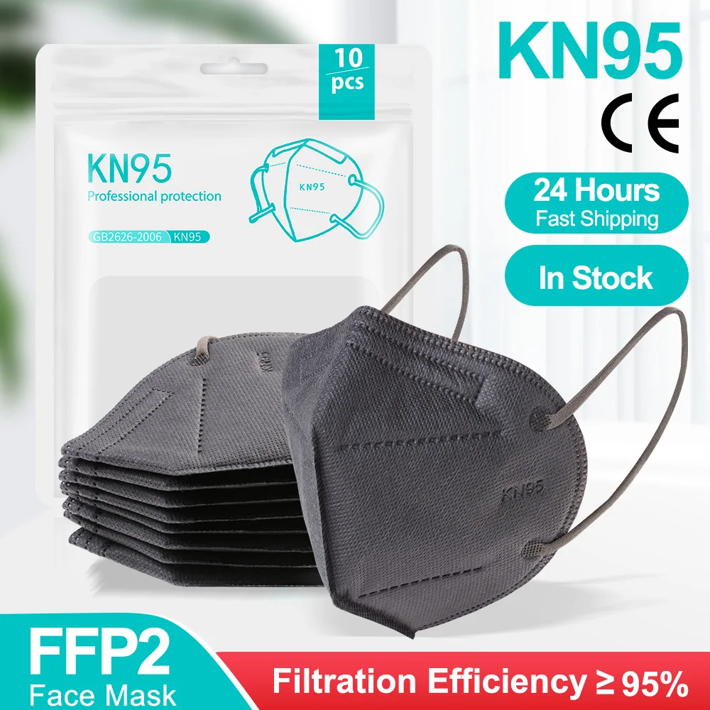 Masca FFP2 KN95Face Masca 5Layers de Protecție Personală Maske Respiratorie Măști Anti-praf kn95Filter mascarillas ffp2ffp2reutilizable