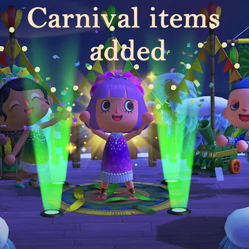 Animal Crossing New Horizons elemente de Carnaval Treasure Island călătorii Nelimitate în timp, să Ia cât mai multe elemente ca ai nevoie