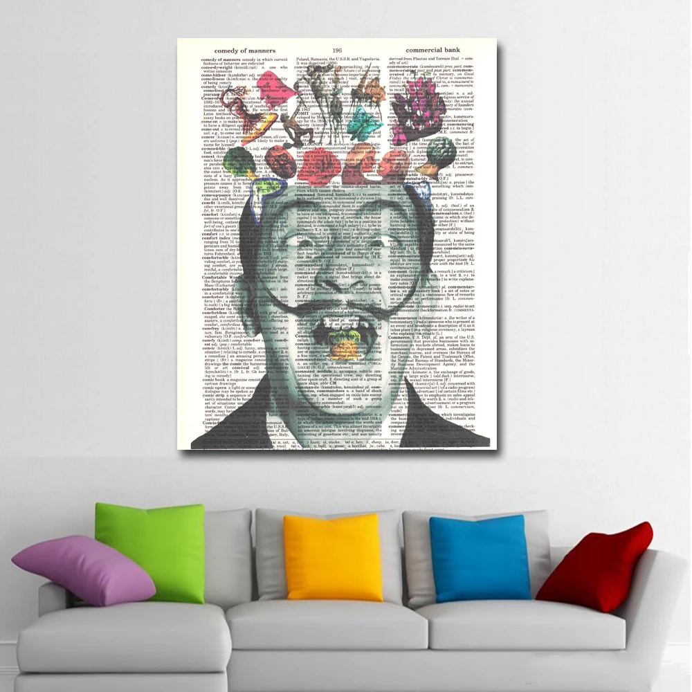 Rezumat Portret de Salvador Dali Pictura de Perete de Arta, Printuri de Imagini Imprimate pe Canvas Postere de Arta pentru Living Decor Acasă