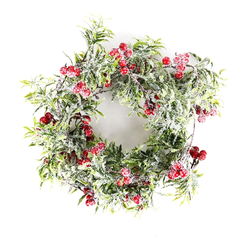 Coroană de crăciun Bari Conuri de Viță de vie Artificiale Agățat Florale Frunze Ghirlanda de Craciun Decoratiuni pentru Casa Navidad Natal 2020