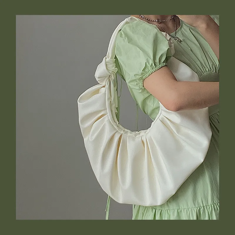 Falduri de Proiectare femei geantă de mână de Mare capacitate din Piele PU Rotund geanta de Umar Pentru Femei 2020 Elegant Culoare Solidă Doamnelor geantă de mână tote