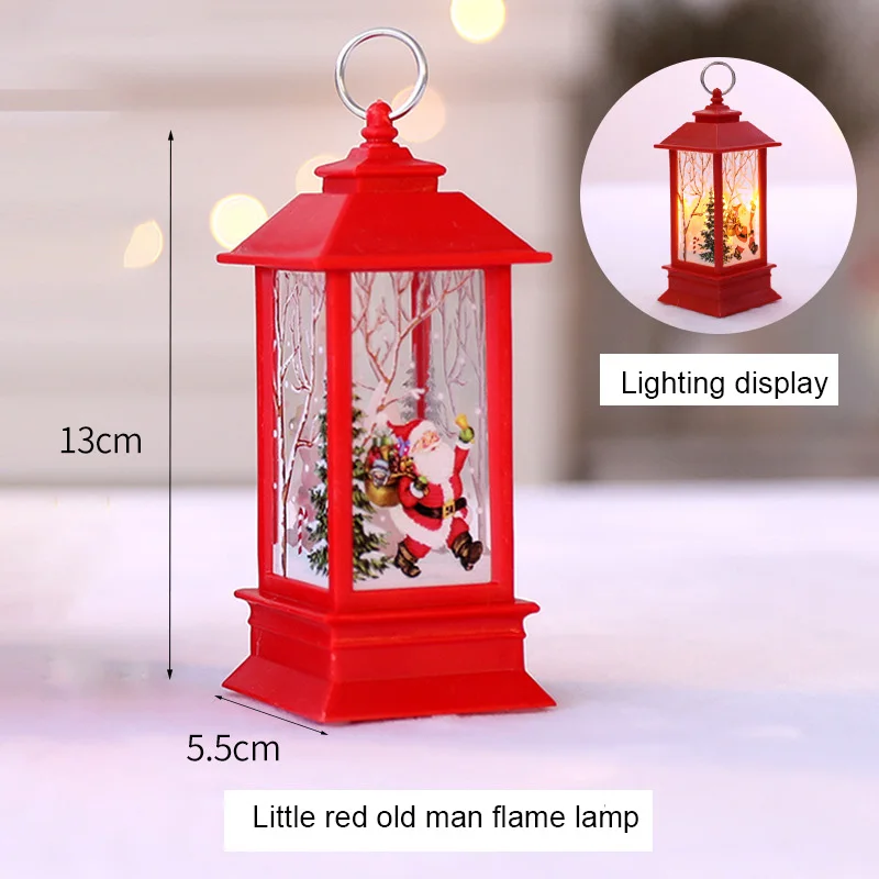 Decoratiuni de craciun Lanterne LED Lumânare Acasă Ceai aprind Lumanari Ornament de Craciun Decor SAL99