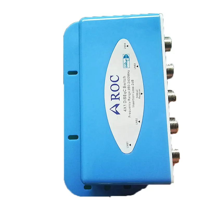 TV comutator DiSEqC DiSEqC 4x1 rezistent la apa comutatorul de antena satelit cu ecran plat LNB-receptor TV comutator