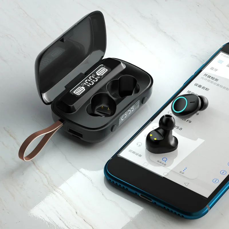 Noi A13 TWS Respirație Ușoară Atingere Wireless Bluetooth 5.1 Căști În Ureche Stereo Sport Căști de Reducere a Zgomotului Auriculares