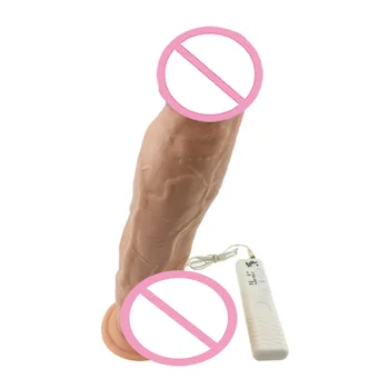 12 inch super mare ventuza silicon vibrator Realist penis Vibrator mare dildo-uri pentru femei produse pentru sex de sex feminin masturbari