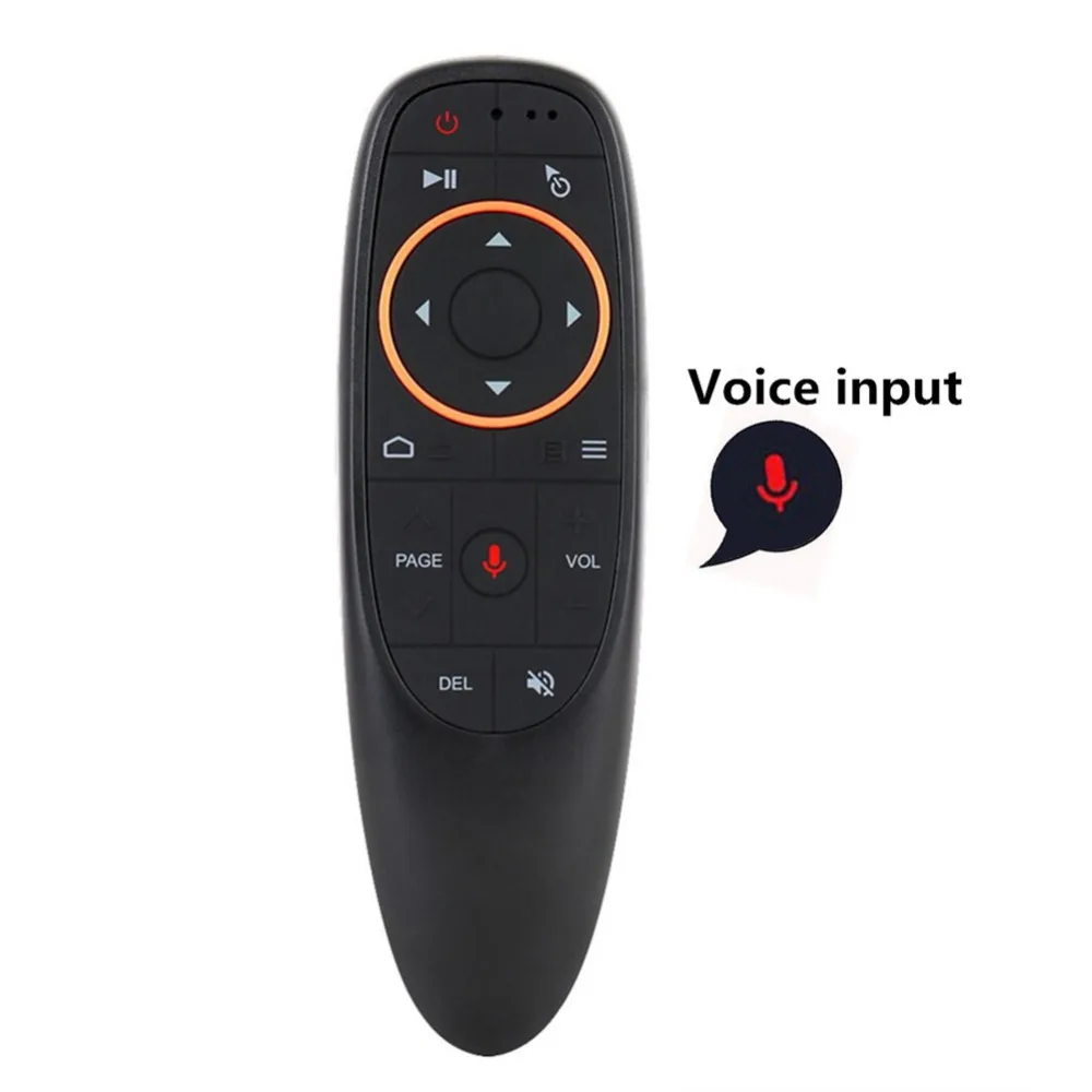 10buc/lot G10 Voce de Control de la Distanță De 2,4 G Microfon Wireless Air Mouse Giroscop IR de la Distanță pentru Android tv box T9 H96 Max X96 mini