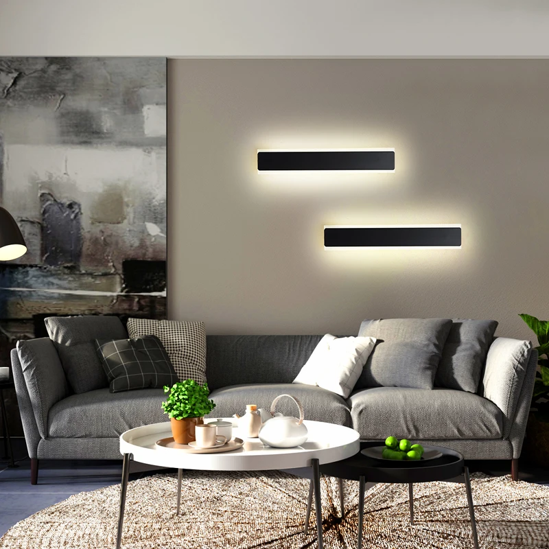 Putere de 10W, 12W 18W stil Modern Simplu decor acasă LED lampă de perete pentru dormitor, camera de zi camera de studiu iluminat si oglinda lumina