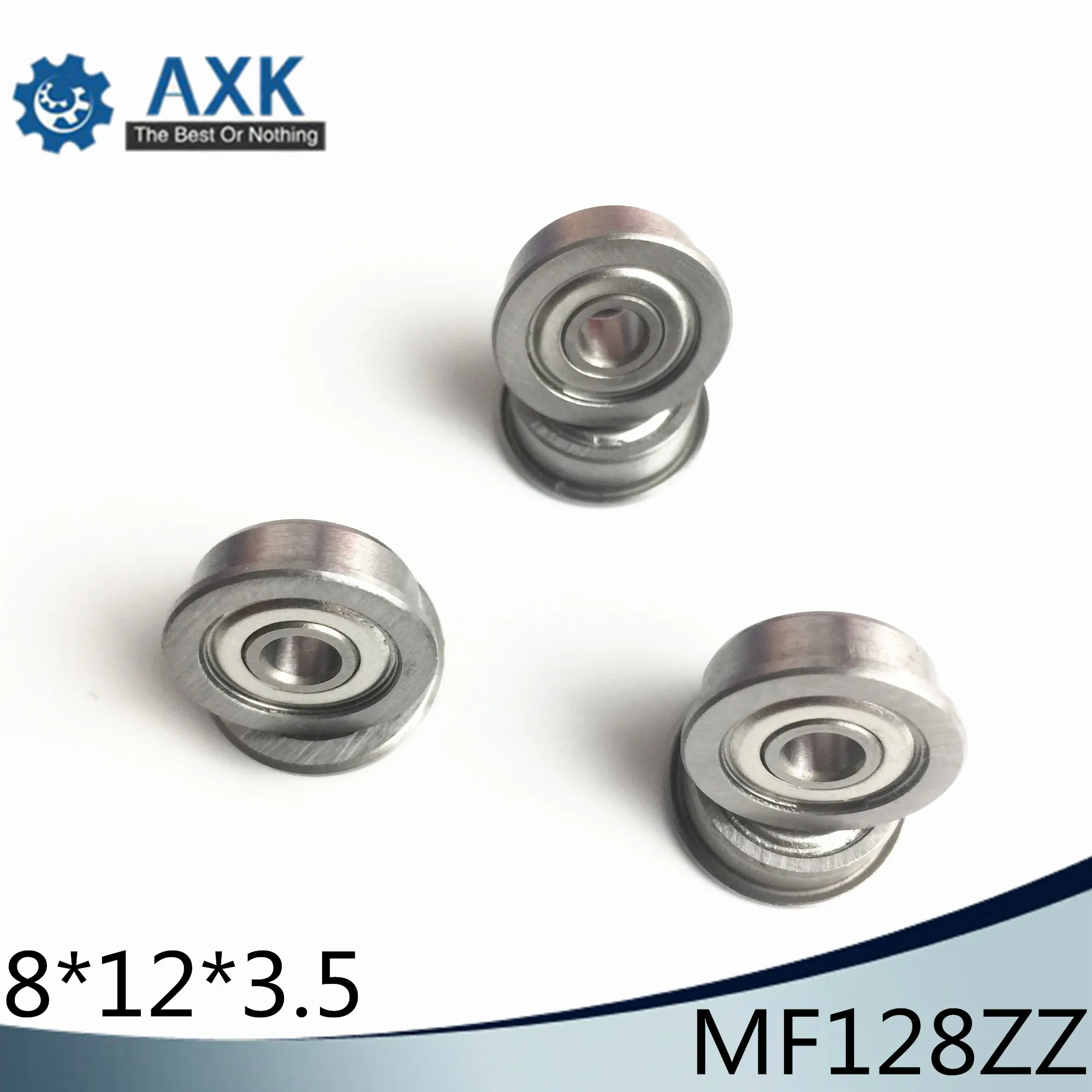 MF128ZZ Rulment ABEC-5 (10BUC) 8*12*3.5 mm in Miniatura cu Flanșe MF128Z Rulmenți MF128 ZZ