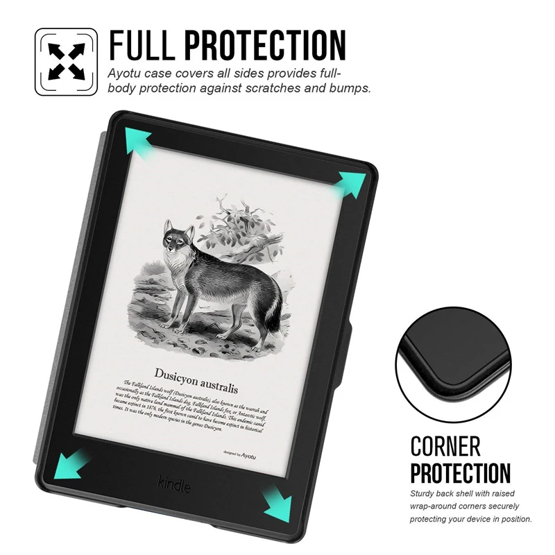 Kindle 8 Inteligent PU Caz Piele Flip rezistenta la Socuri Protectie Magic Coperta pentru Amazon Kindle 8 SY69JL Generație 2016 Tableta Caz