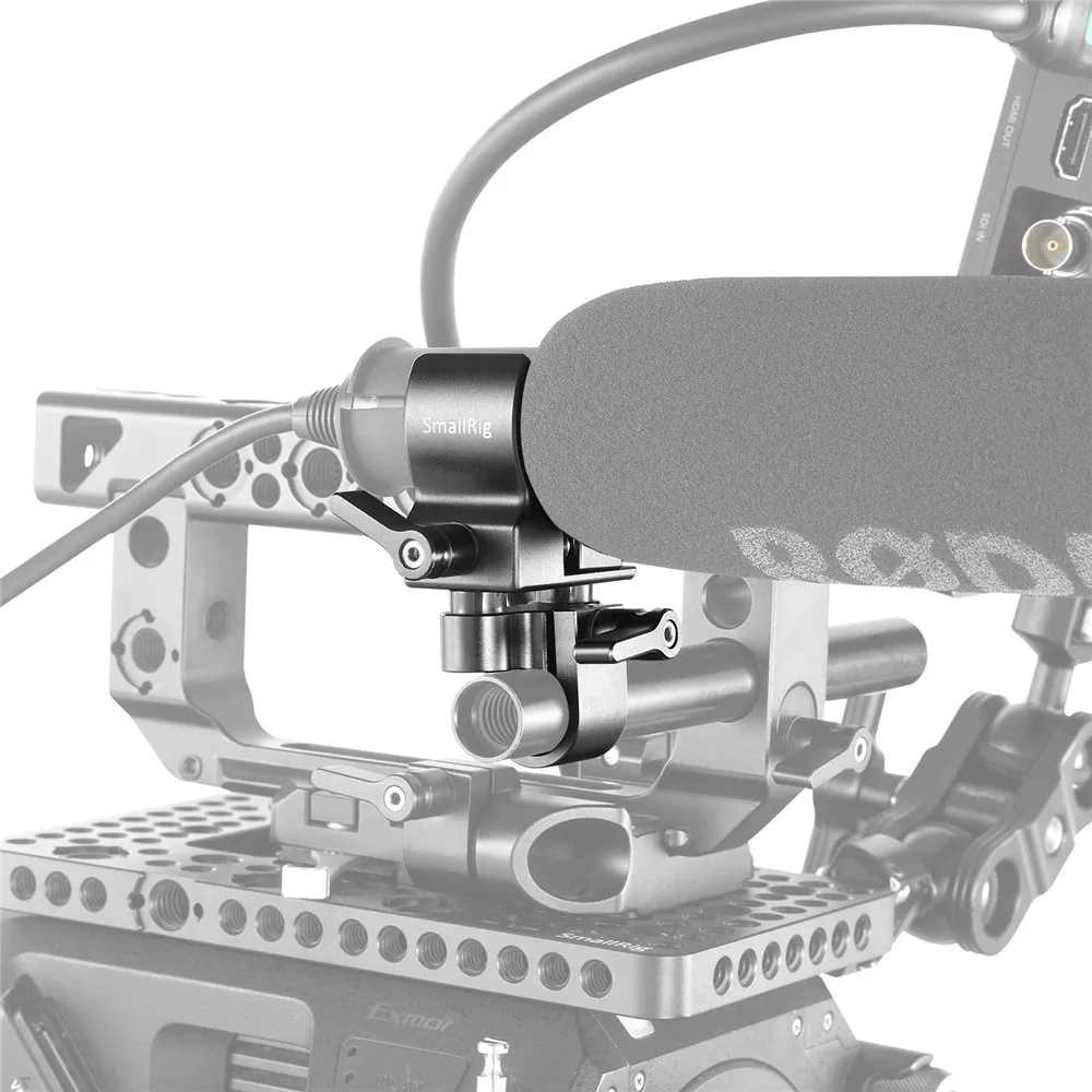 SmallRig Universal Microfon Suport Prindere Camera DSLR Pentru arma Împușcat Microfon Montare Clemă - 1993