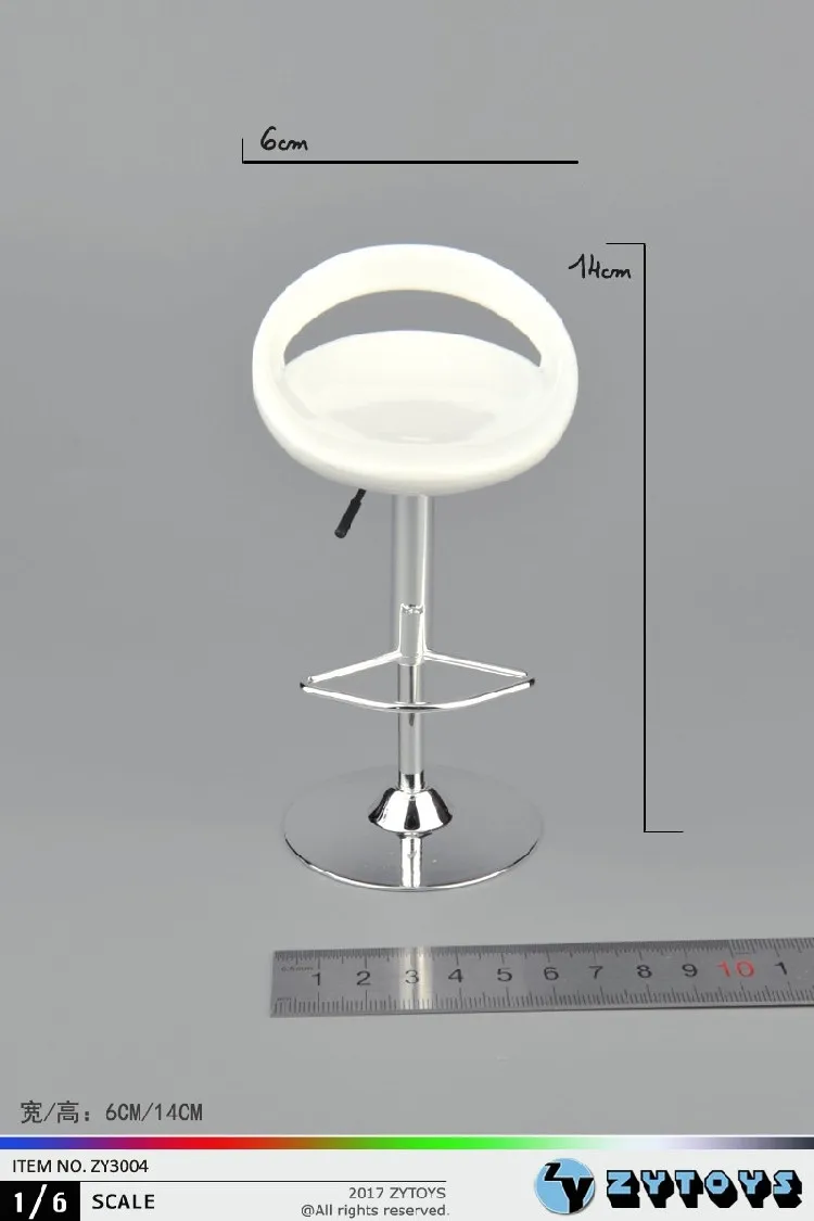 1/6 scară Reglabil Scaun scaun Rotativ Model pentru 12in acțiune figura jucarii