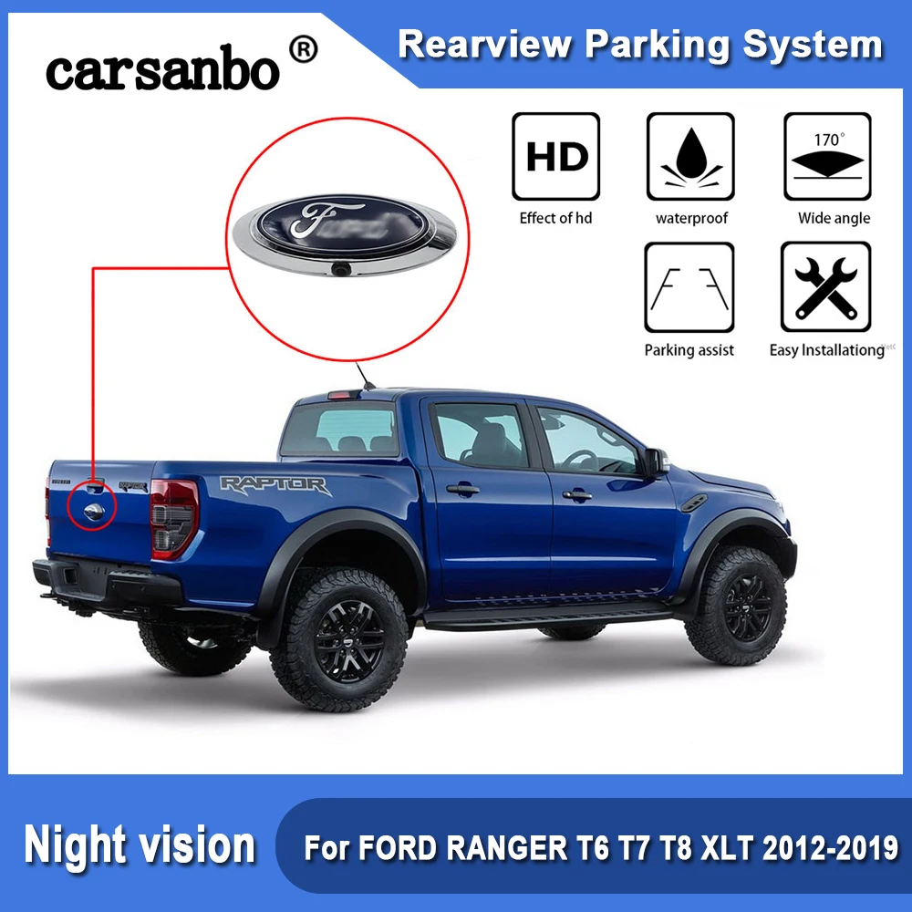 De înaltă Calitate Retrovizoare Sistem de Parcare Auto Revers Camera se potrivesc pentru FORD RANGER T6 T7 T8 XLT 2012-2019 PRELUARE Auto Accesorii AUTO