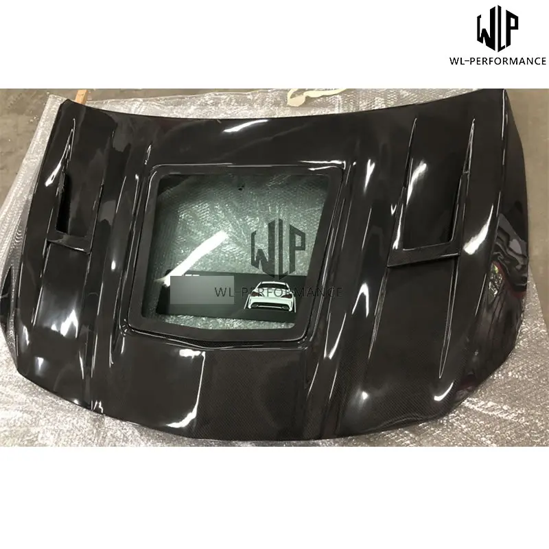 W117 de Înaltă Calitate din Fibră de Carbon / FRP Capota Motorului Transparent Bonete de Styling Auto Pentru Mercedes-Benz CLA CLA45 W117 Body kit