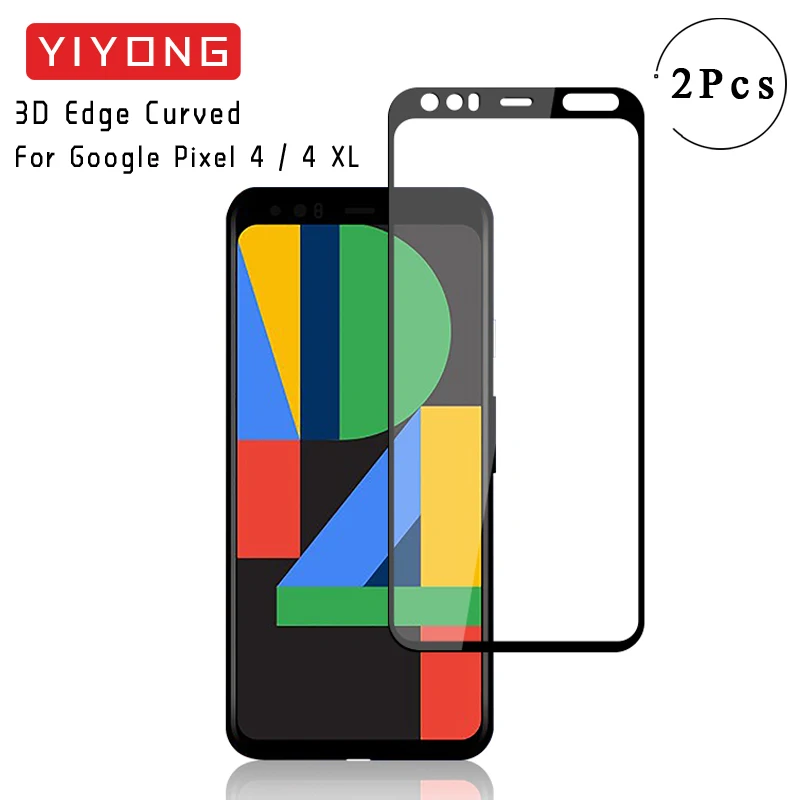 YIYONG 3D Marginea de Sticlă Curbată Pentru Google Pixel 4 XL Temperat Pahar Ecran Protector Pentru Google Pixel 2 3 3A XL Pixel3 Pixel4 Sticlă