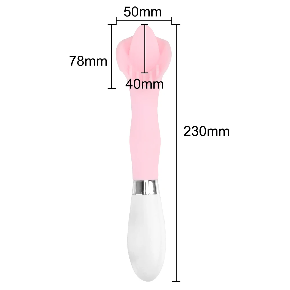 OLO Vibratoare Limba Vibrator Limba în formă de Vagin Oral Lins 10 Moduri de Vibrație Clitorisul Stimulator Erotic Jucarii Sexuale pentru Femei