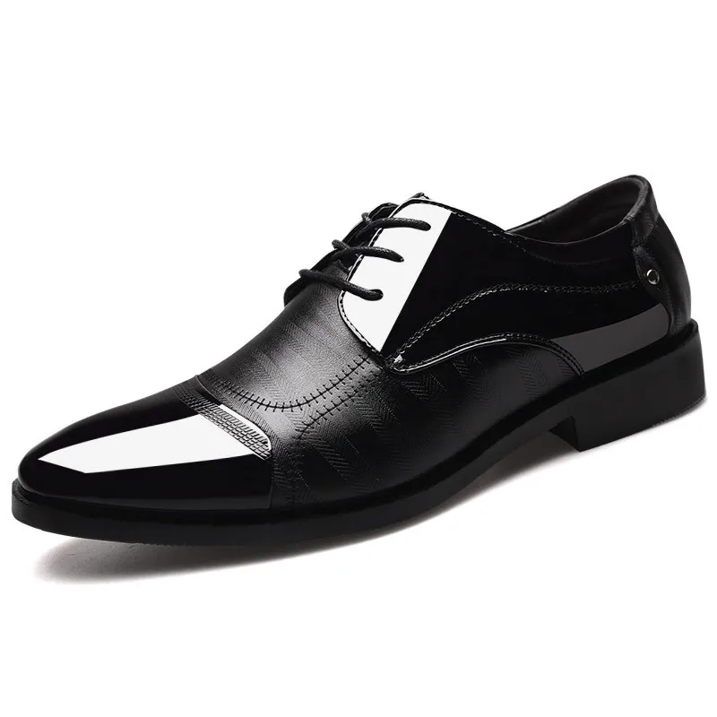 2019 Formale Pantofi Barbati Subliniat Toe Barbati Pantofi De Costum Barbati Din Piele Oxford Pantofi Eleganți Pentru Bărbați Moda Rochie De Încălțăminte 38-48