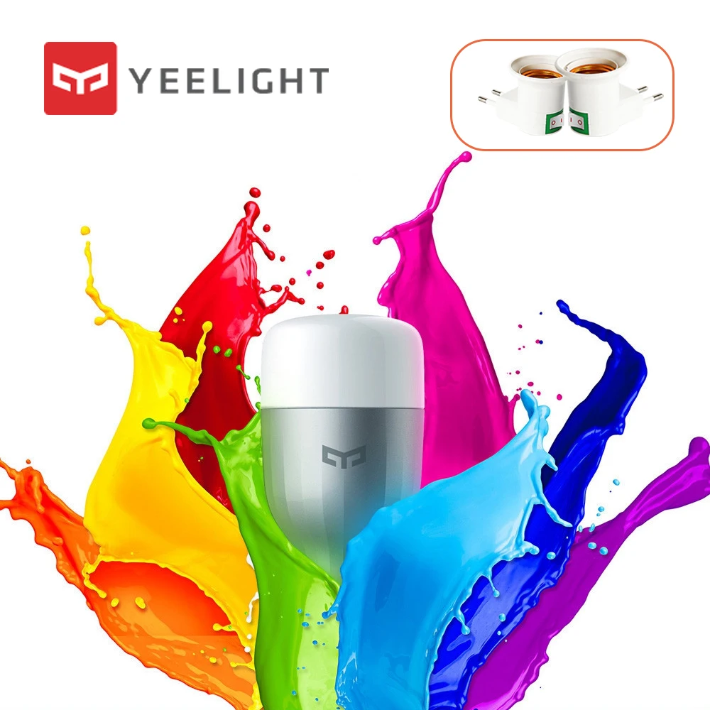 Yeelight Colorate Bec E27 APP Smart WIFI de Control de la Distanță Inteligent LED RGB/Colorate temperatura Romantic bec lampa