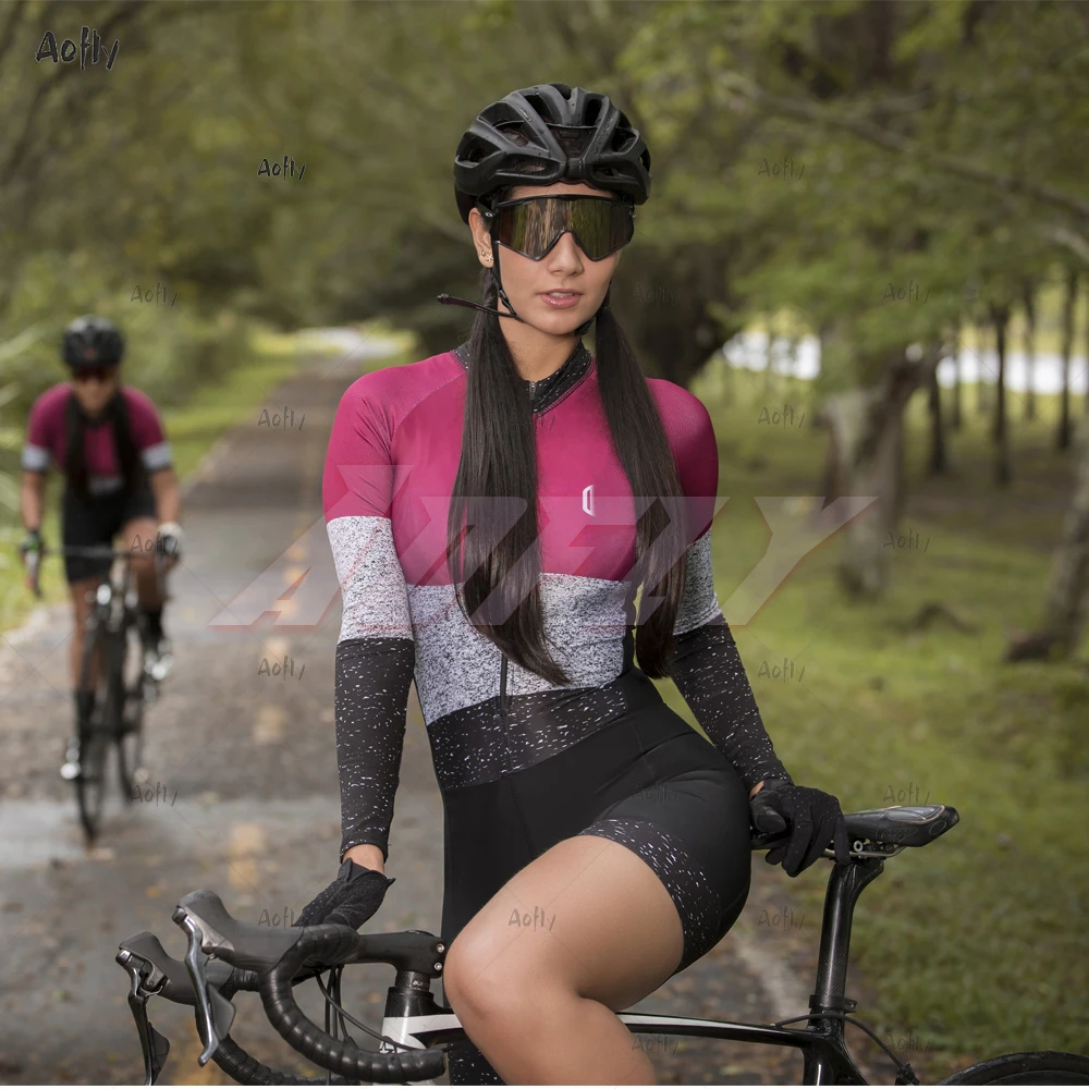 Kafitt Jasper Colecție de sex Feminin Ciclism Costum cu Maneci Lungi Skinsuit Femei Haine de Ciclism Biciclete Salopeta Ciclismo Triatlon S