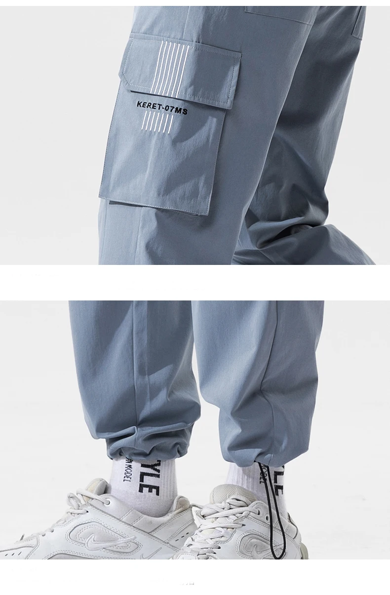 Barbati Casual Pantaloni Brand de Calitate pentru Bărbați Street Hip Hop Cordon Pantaloni de Moda de sex Masculin Sectiune Confortabil pantaloni de Trening K177