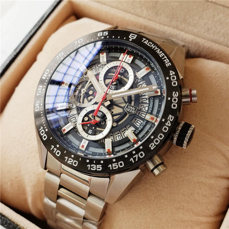De sex masculin high-end de cuarț ceas de mână de sus brand de lux ceasuri 1:1 același design bărbați ceas AAA calitate din oțel inoxidabil ceas Cronometru