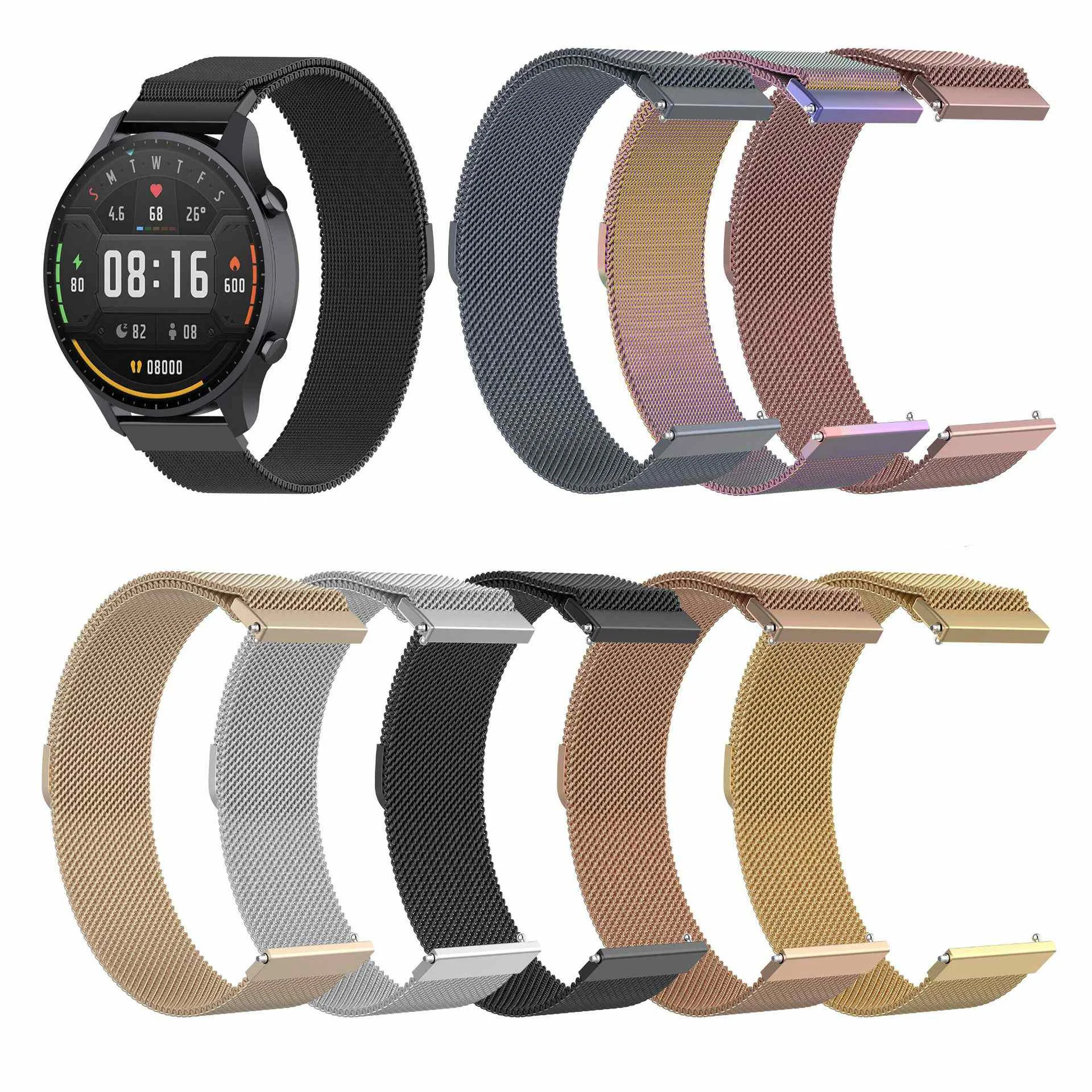 Ceasuri inteligente Accesorii pentru Xiaomi Culoare Ceas pentru Huawei Watch GT / Amazfit GTR / BlitzWolf BW-HL3/ BW-AT1 de Înlocuire Trupa