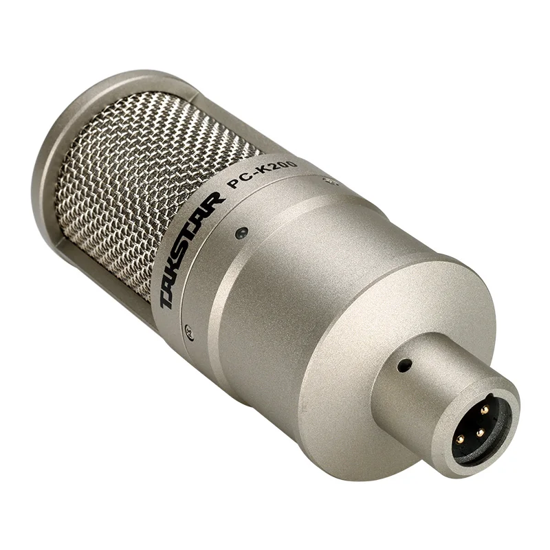 Takstar PC-K200 de sunet profesionale de studio de Înregistrare/difuzare/spectacol pe scenă Microfoane Condensator karaoke Mini Microfon
