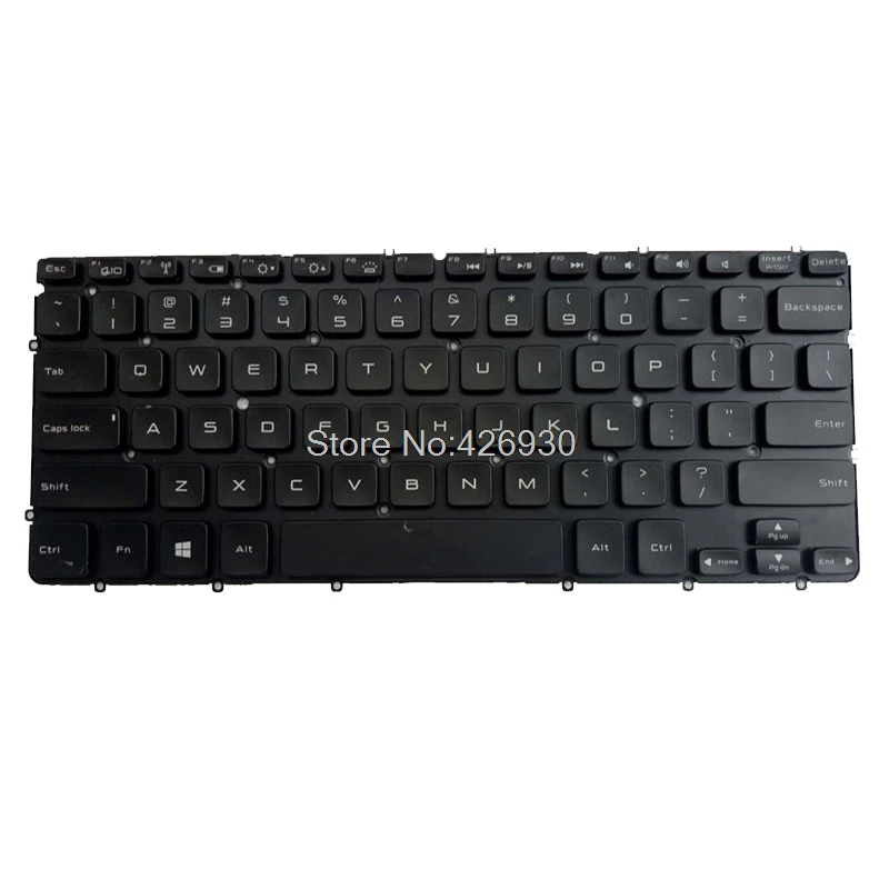 NE-Tastatura Laptop Pentru DELL Pentru XPS 13 L322X L321X 9333 12 9Q23 9Q33 9Q34 L221X engleză MP-11C73USJ920 0MH2X1 MH2X1 iluminata noua