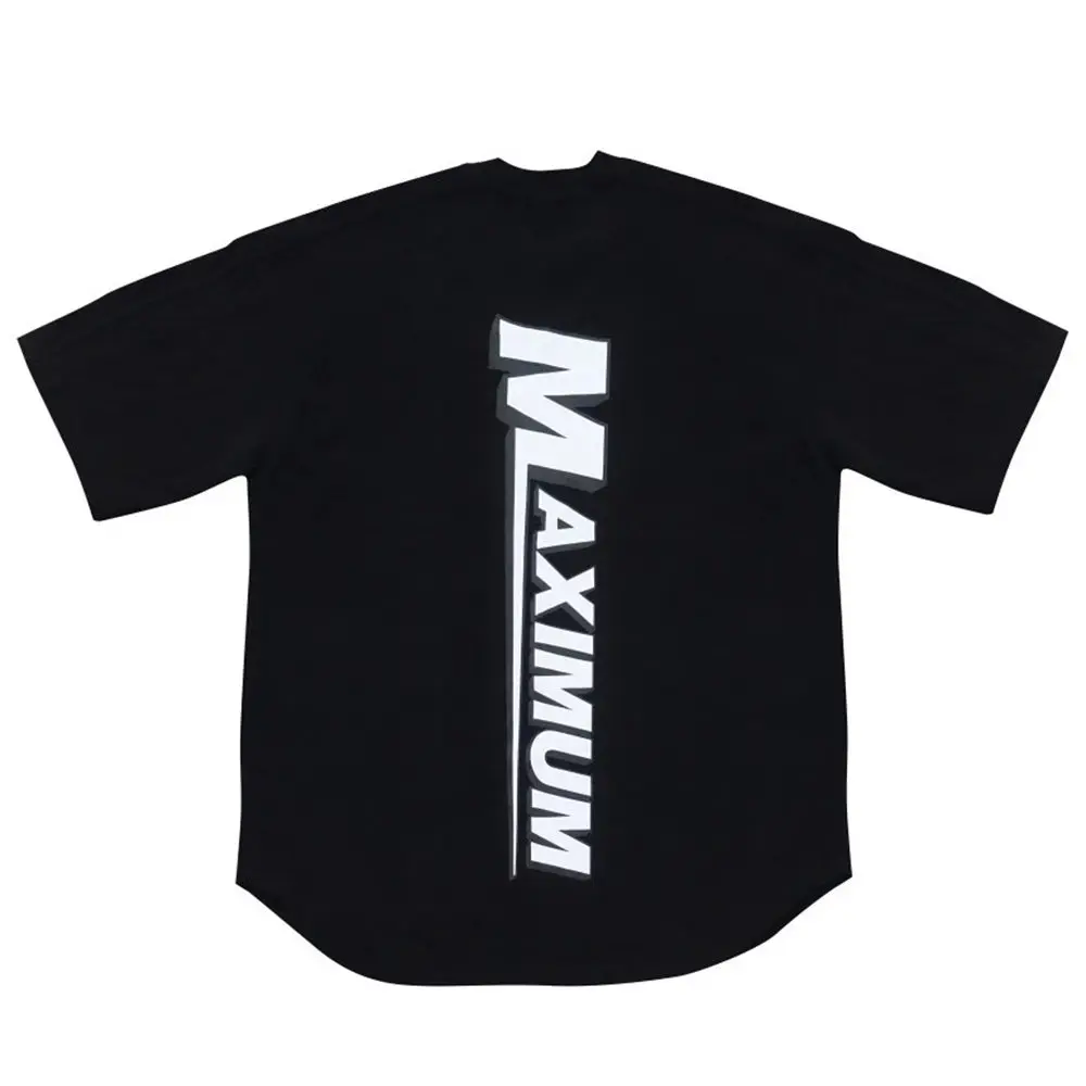 Negru Liber Casual tricou Barbati Maneca Scurta Print Tee Topuri Sală de Fitness Bumbac T-shirt de sex Masculin de Vară Sport Antrenament Antrenament de Îmbrăcăminte