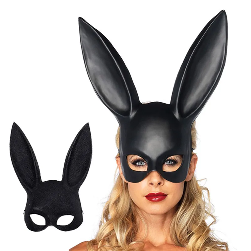 Fierbinte de Vânzare Mascaradă Masca de Iepure Sexy Iepuras Urechi Lungi Carnaval Costum pentru Petrecerea de Halloween Recuzită LBV