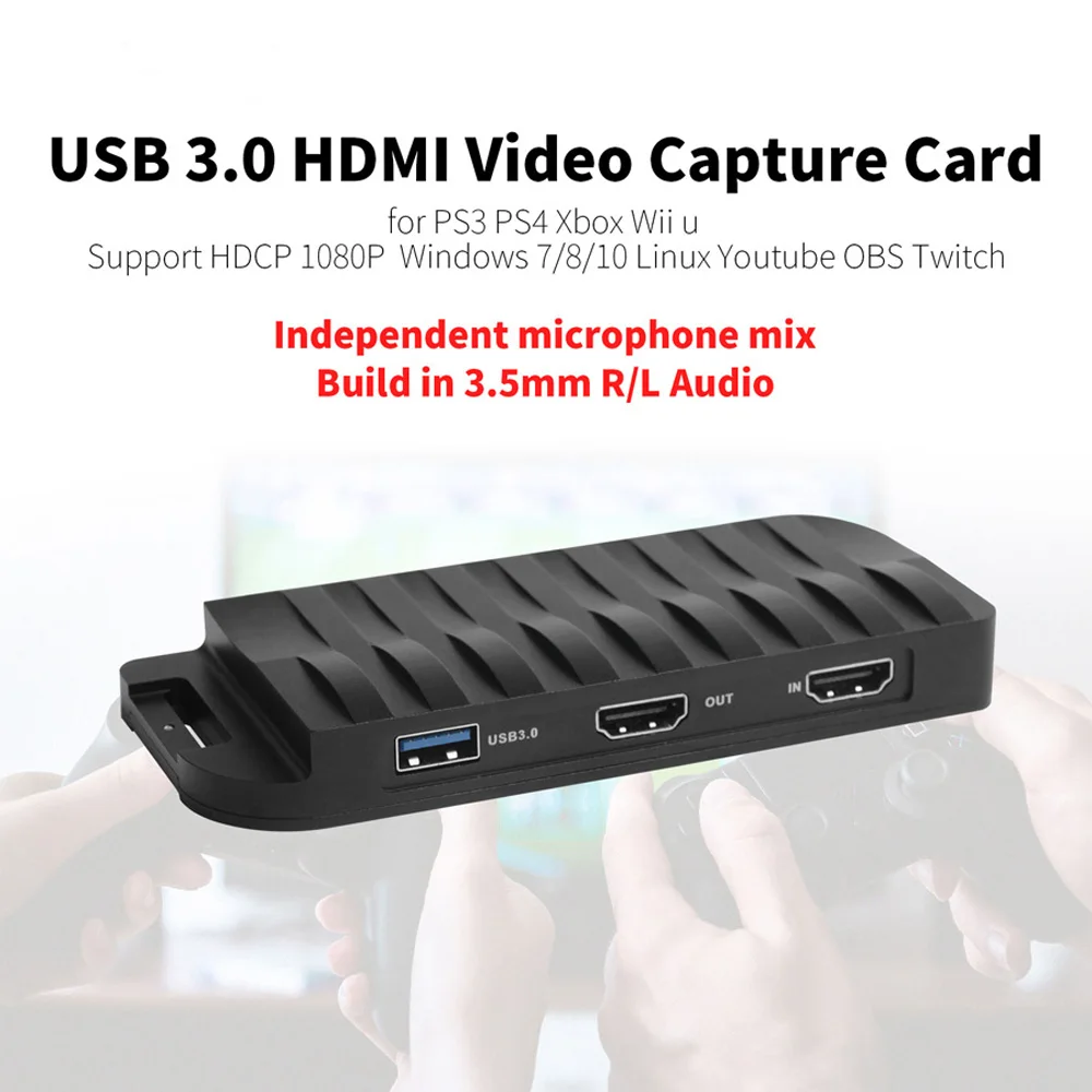4K HDMI la USB3.0 Video Capture Funcționează Ca Cam Link-ul pentru foto DSLR
