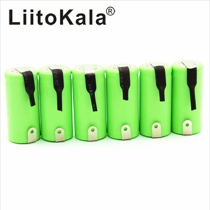 LiitoKala 2/3 AA Acumulator 600mAh Ni-Cd 1.2 V nicd Acumulator Baterii Albastru - mai mult , mai ieftin-
