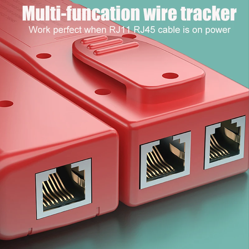 SAMZHE Rețea LAN Tester de Cablu Cat5 Cat6 RJ45 UTP STP Detector de Linie Finder Sârmă de Telefon Tracker de Marcare a Diagnostica Ton Tool Kit