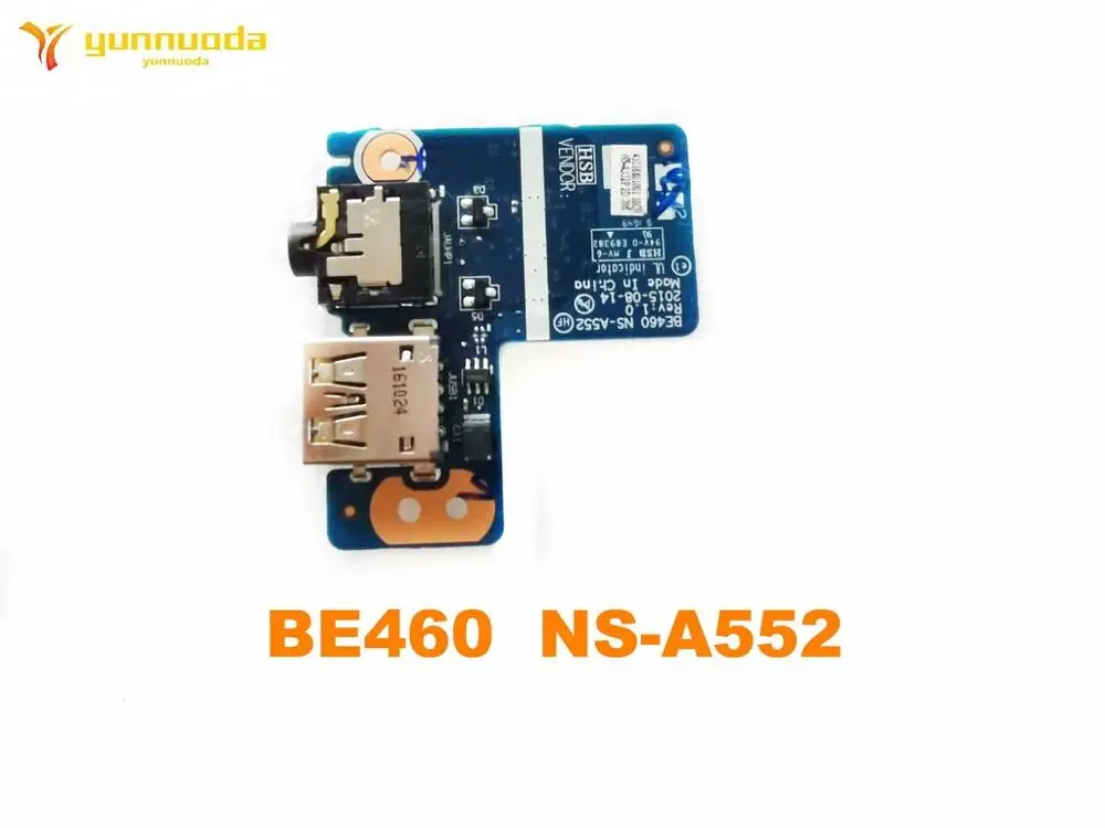 Inițială PENTRU Thinkpad E460 E465 USB Placa Audio Placa de BE460 NS-A552 testat bun transport gratuit