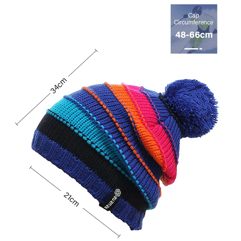 În aer liber, Iarna Cald Pălărie Tricotate Pentru Femei Barbati Capota Pălării, Căciuli Moale Casual Capac coreean Patinaj Capace Pentru Adult gorros de lana