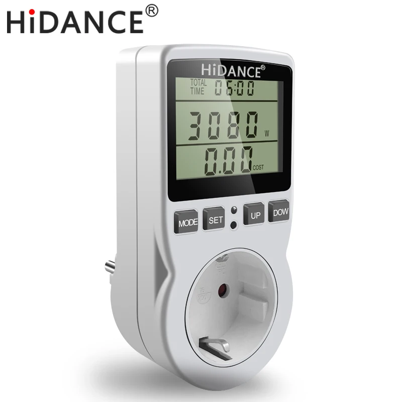 HiDANCE 230V AC Putere Metri digital wattmeter Ue contor de energie watt monitoriza costul energiei electrice schema de Măsurare socket analizor
