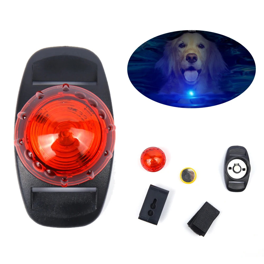 Câine de companie LED lumină Intermitentă de Siguranță rezistent la apa anti-pierde LED-uri de câine guler mic mare câine pisică câine accesorii 3 moduri de lumina