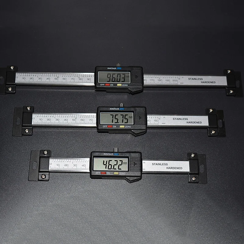 150 mm Șubler cu Vernier Oțel Inoxidabil Digital Scară Orizontală Unități Orizontale Electronic Display LCD Inch/MM Mașinist Instrumente