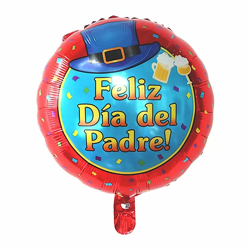 50Pcs 18inch spaniolă Ziua Tatălui Happy Heliu Globos Feliz Dia Papa Super Baloane Folie Tatăl Mama Partidul Decor Baloes