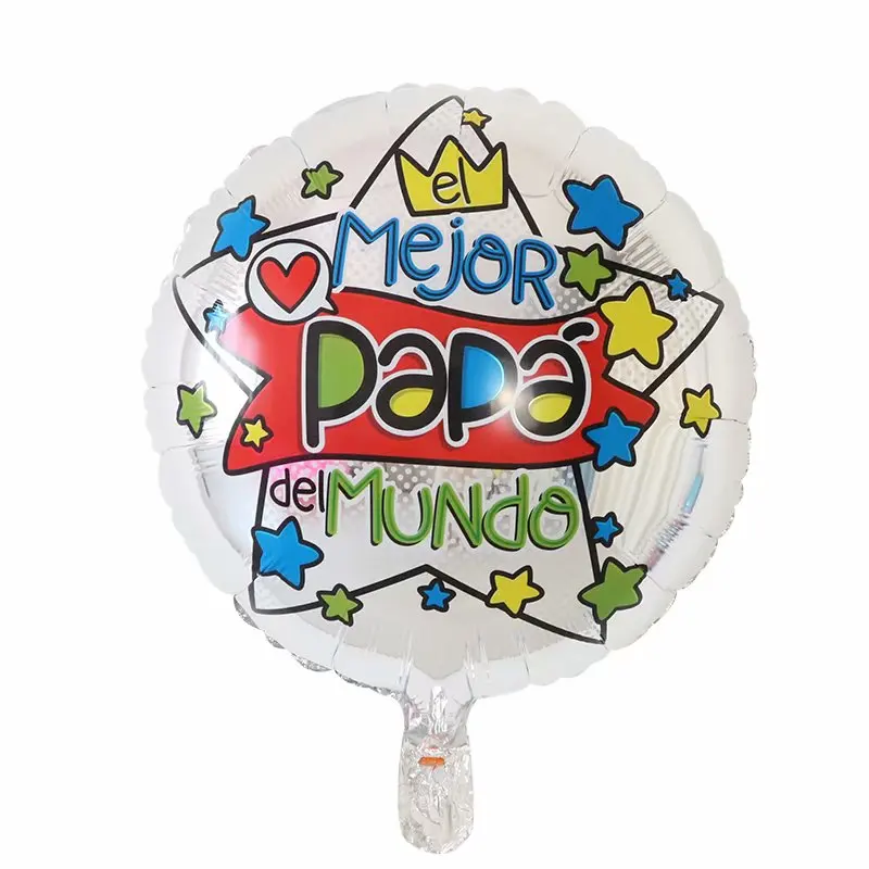 50Pcs 18inch spaniolă Ziua Tatălui Happy Heliu Globos Feliz Dia Papa Super Baloane Folie Tatăl Mama Partidul Decor Baloes