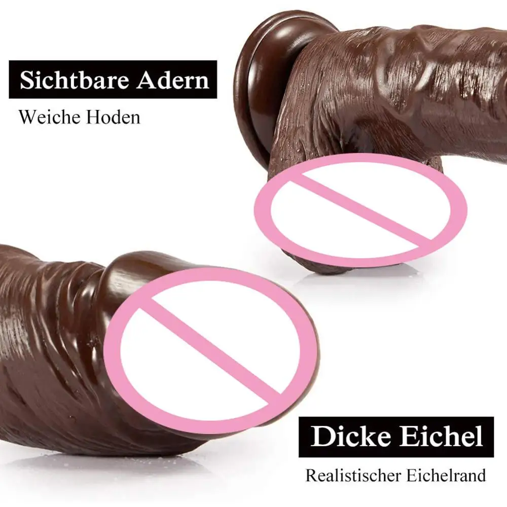Vibrator pentru cur mare penis Dildo-uri pentru Femei vibrator realist cu Penis Mare stimula ventuza Jucării Erotice pentru Adulți de sex Feminin Femeie