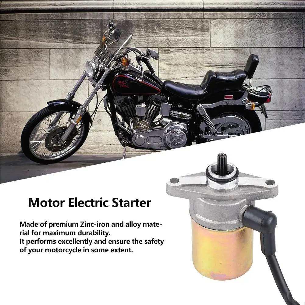 Motor Starter Electric Zinc-Aliaj de fier cu Motociclete Motor de Pornire Starter Electric Universal pentru GY6 50cc / 60cc Motor