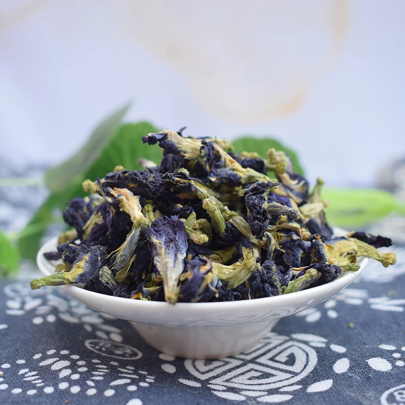 500g/1500g/sac Clitoria Ternatea Ceai.Fluture albastru Uscate de Mazăre ceai.Uscate Clitoria kordofanul de mazăre de flori.Thailanda.bucătărie de jucărie
