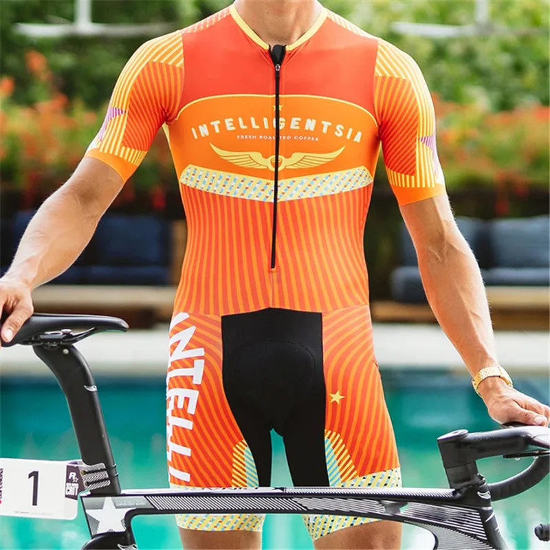 Triatlon Kit Intelectualității Ciclism Skinsuit Barbati Personalizate de Aer One-piece Body Chrono Speedsuit Bicicleta Tri Costum de Biciclete Uzura